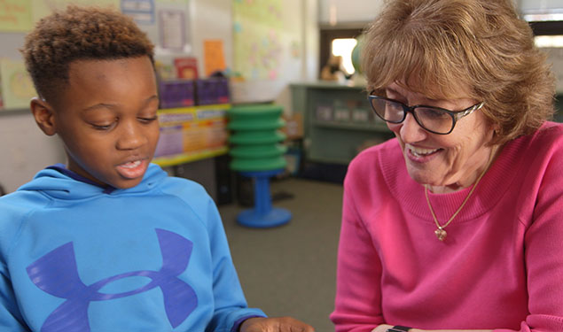 Reading Multisyllable Words with Xavier, Third Grader